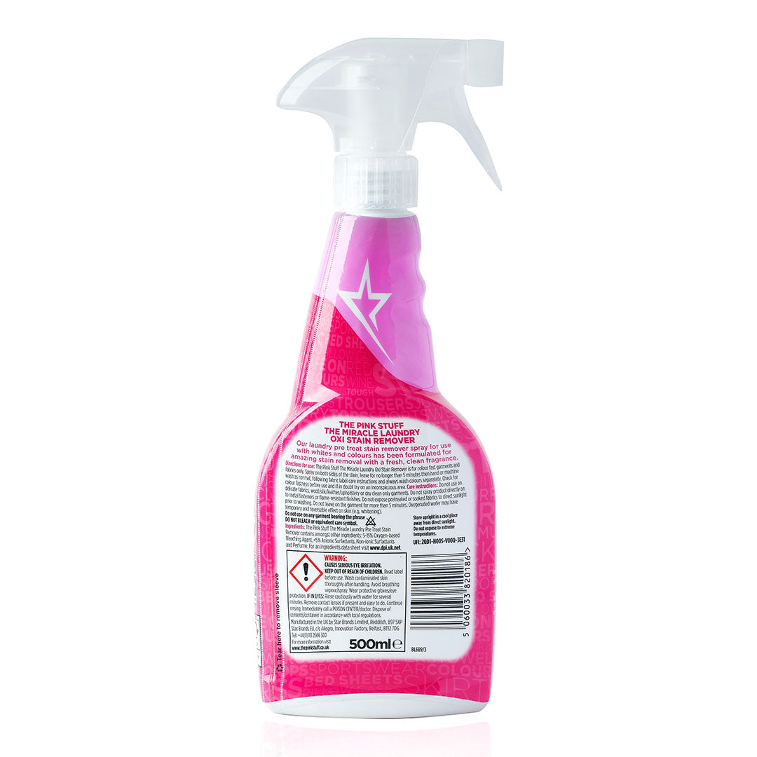 The Pink Stuff Miracle 20162 Laundry Stain Remover, 35 oz