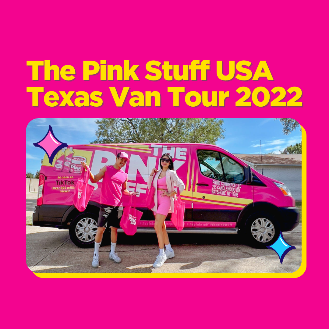 The Pink Stuff USA Texas Van Tour 2022