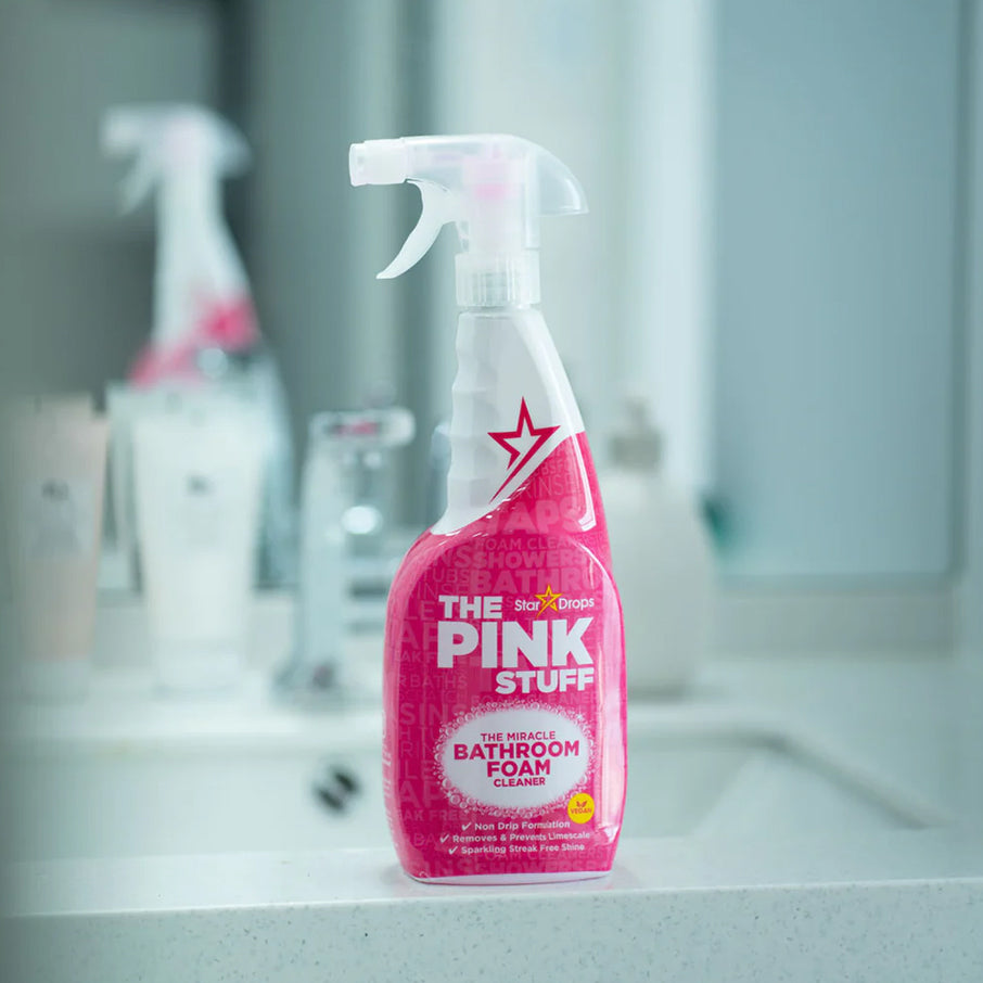 THE PINK STUFF Miracle Bathroom Foam Cleaner Spray 750 Ml