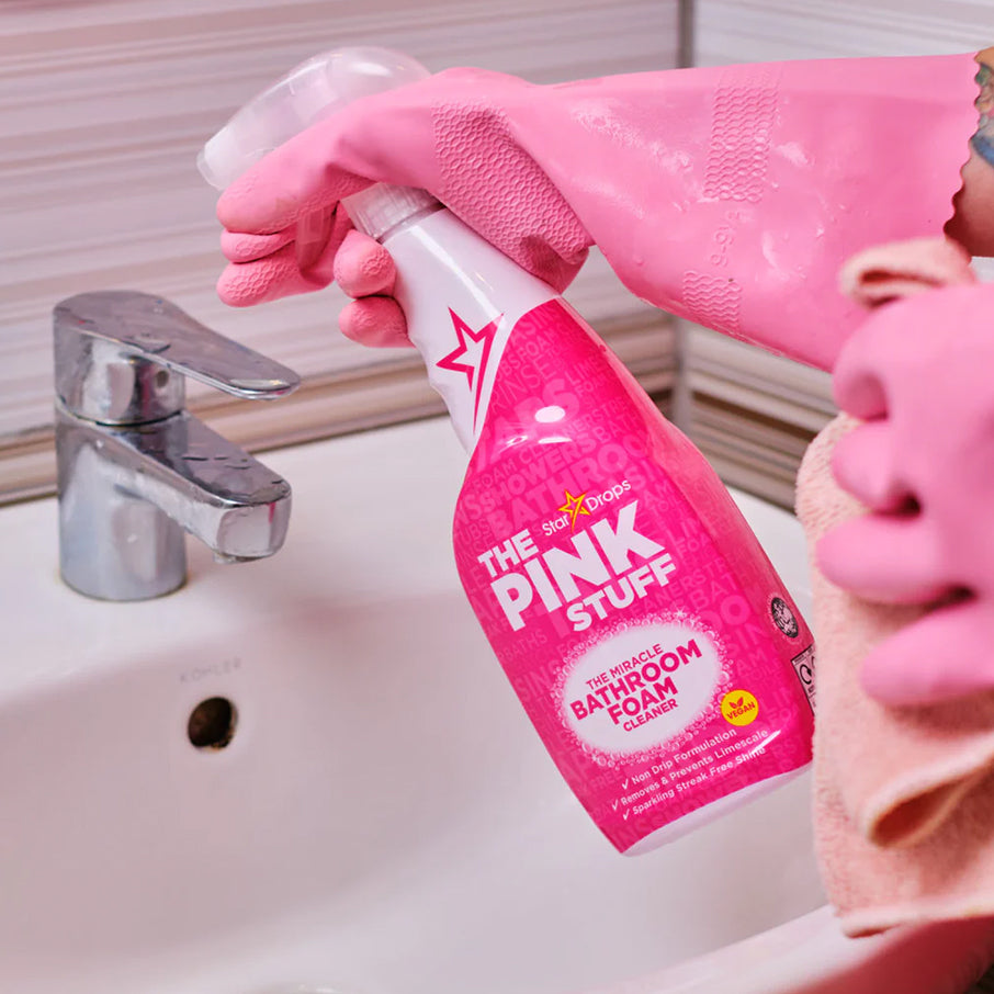 The Pink Stuff, Home & Bathroom Foam Cleaner, 25.36 fl. oz. - Yahoo Shopping