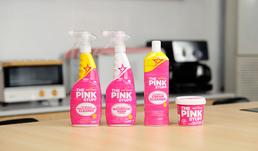 Star Drops - The Pink Stuff Miracle Scrubber and Paste Set - Multi