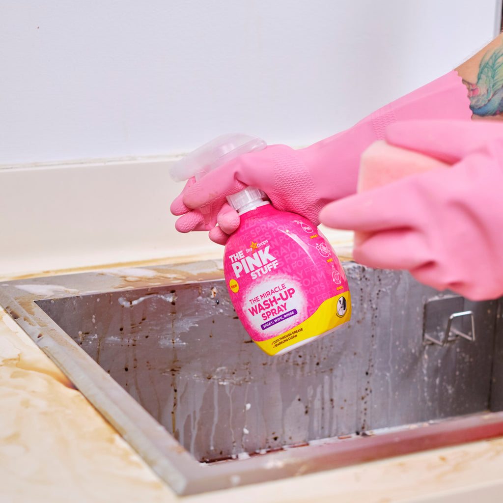 Pink Stuff – wash up spray - Wibra Belgique - Vous faites ça bien.